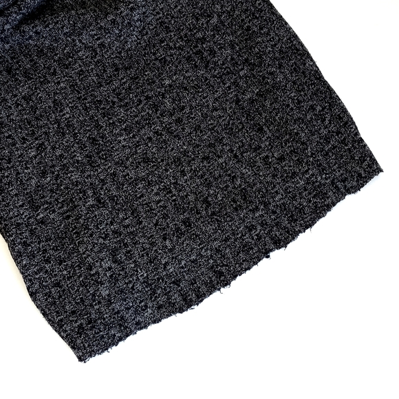 Banana Republic Women's Black White Heathered Knit Rayon Blend Wide Leg Pants XS - Picture 13 of 16